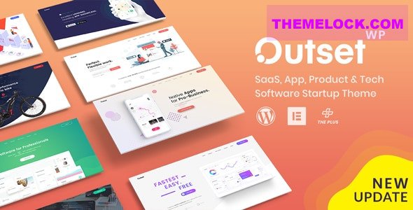 The Outset v1.2.1 - MultiPurpose WordPress Theme for Saas & Startup