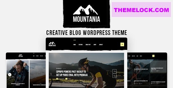 Mountania v1.0 - Creative Blog WordPress Theme