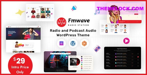 Fmwave v2.3 - Radio Station WordPress Theme + RTL