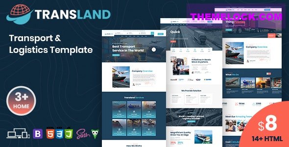 Transland v1.0 - Transportation & Logistics HTML Template