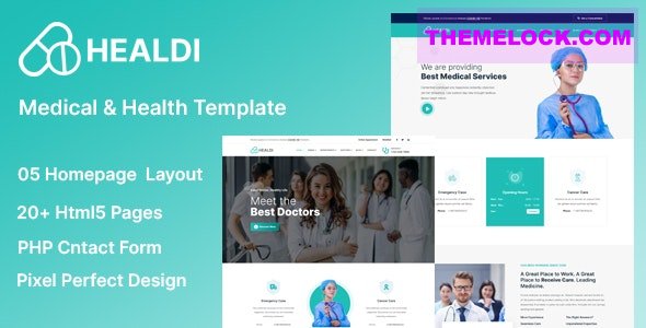 Healdi v1.2 - Medical & Health Template