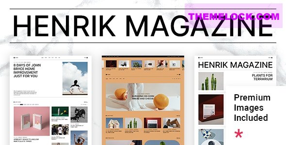 Henrik v1.0.1 - Creative Magazine Theme