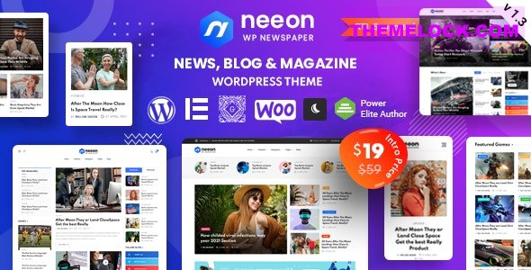 Neeon v2.3 – WordPress News Magazine Theme