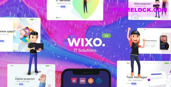 Wixo v1.0.0 - Technology & IT Solutions WordPress Theme