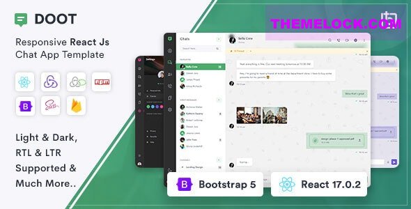 Doot v1.0.0 - React Chat App Template