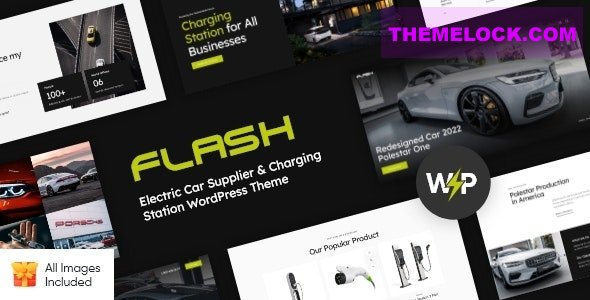 The Flash v1.3 - Electric Car Supplier & Charging Station WordPress Theme