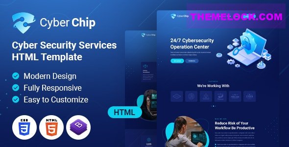 CyberChip Web Security v1.0 - HTML Template