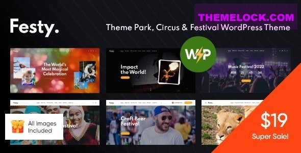 Festy v1.0 - Theme Park, Circus & Festival WordPress Theme