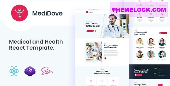 MediDove v1.0 - Medical and Health React Template