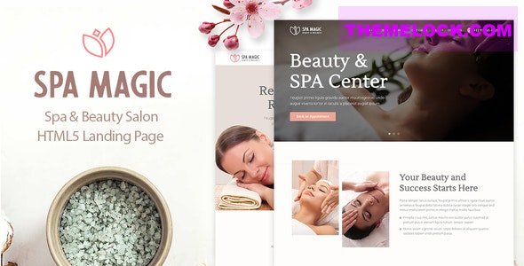 SpaMagic v1.0 - Beauty Spa Salon Wellness Center HTML Template