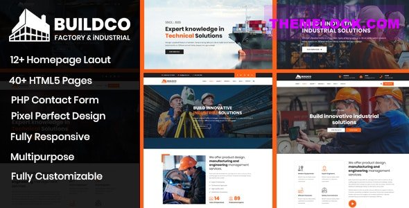 Buildco v1.0 - Factory, Industrial & Construction Template