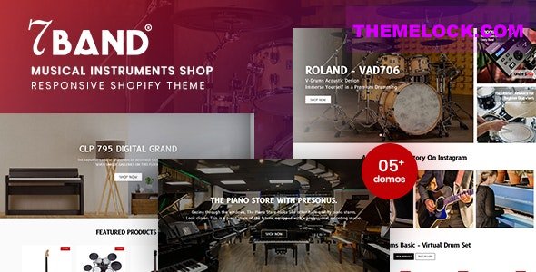 7Band v1.0.0 - Musical Instruments Shop Shopify Theme