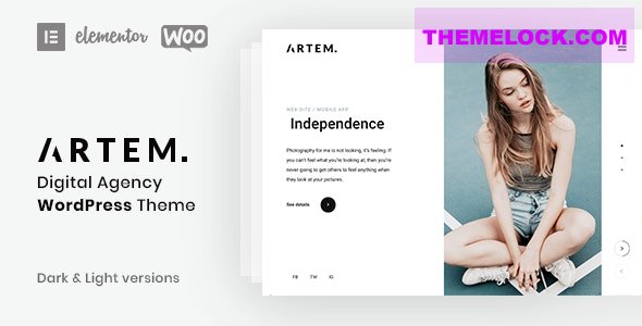 Artem v1.3.9 - Digital Agency WordPress Theme