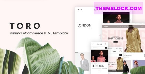 Toro v1.0.2 – Minimal eCommerce HTML Template