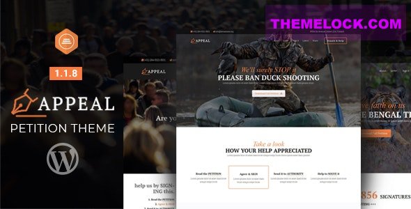 Appeal v1.1.8 – Fully Functional Petition Theme