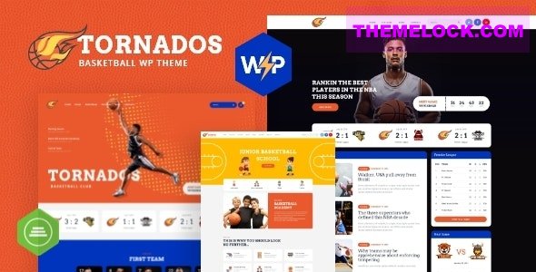 Tornados v1.1.7 - Basketball NBA Team WordPress Theme