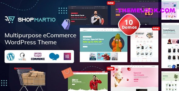 Shopmartio v1.0.4 - All-in-one eCommerce Store WordPress Theme