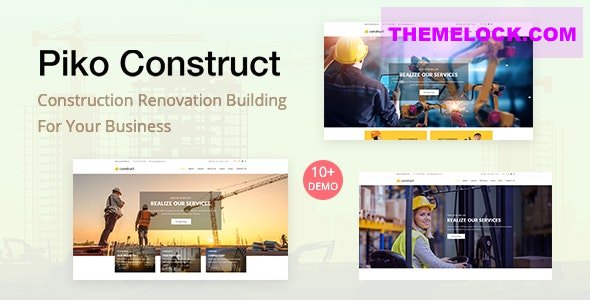 Piko-construct v2.6 - Construction WordPress Theme