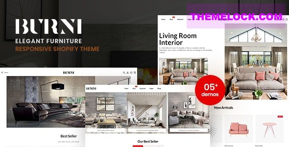 Burni v1.0.0 - Elegant Furniture Shop For Shopify