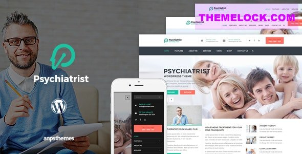 Psychiatrist v2.3 - WordPress Theme