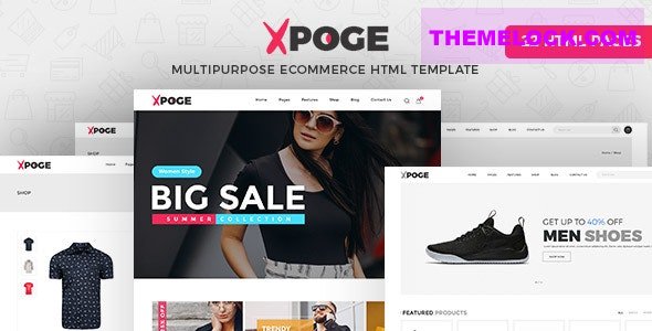 Xpoge v1.0 - Multipurpose eCommerce HTML Template