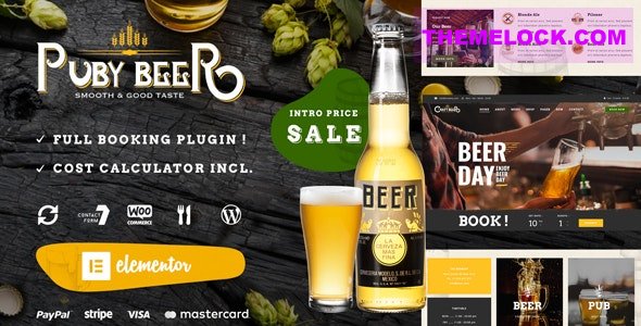 Puby v1.1 - Beer & Brewery WP