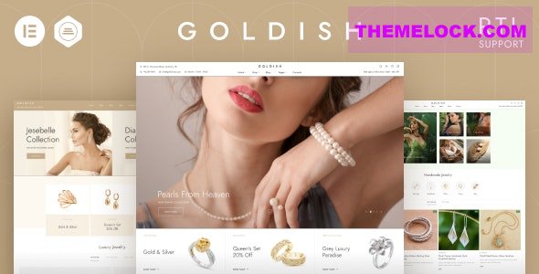 Goldish v3.10 - Jewelry Store WooCommerce Theme
