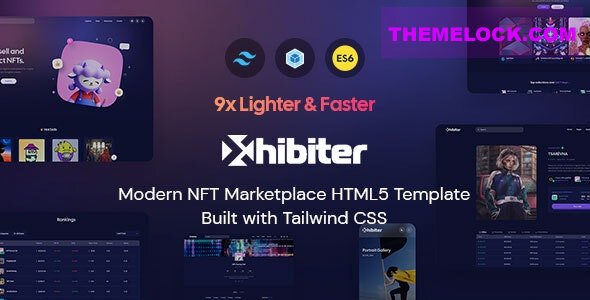 Xhibiter v1.0 - NFT Marketplace HTML Template