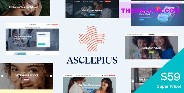 Asclepius v1.0 - Doctor, Medical & Healthcare WordPress Theme