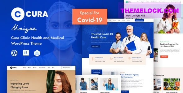 Cura v1.0.3 - Medical Clinic Theme