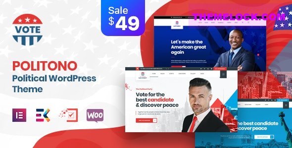 Politono v2.3 - Political Election Campaign WordPress Theme