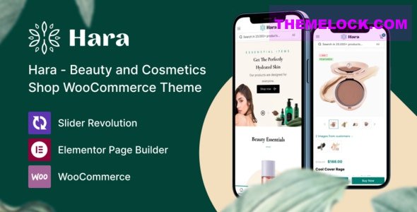 Hara v1.1.11 - Beauty and Cosmetics Shop WooCommerce Theme