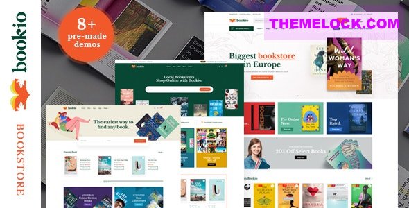 Bookio v1.0.5 – Book Store WooCommerce WordPress Theme