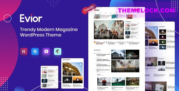 Evior v2.1 - Modern Magazine WordPress Theme