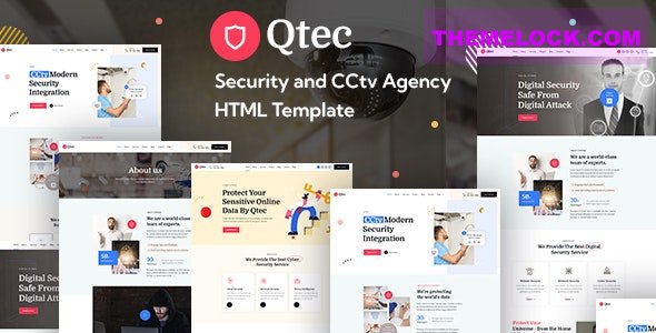 Qtec v1.0 - CCTV & Security HTML Template