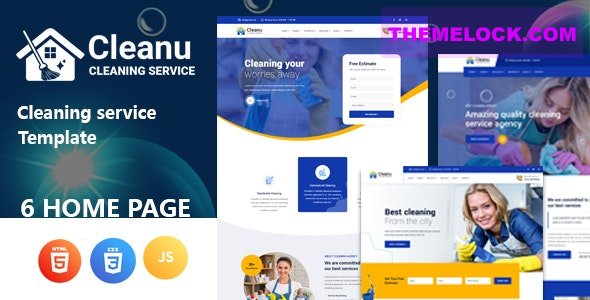 Cleanu v1.2 - Cleaning Services Template