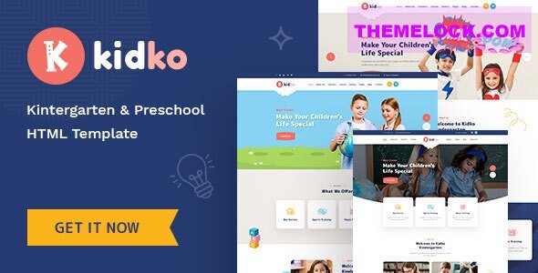 Kidko v1.0 - Kindergarten & Baby Care HTML Template
