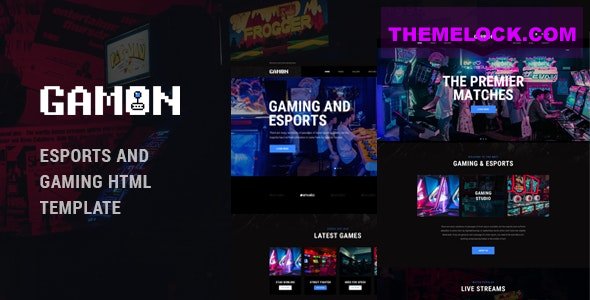 Gamon v1.0 - eSports and Gaming HTML Template
