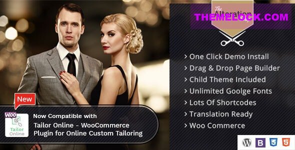 Alteration Shop v1.5 - WordPress WooCommerce Theme for Tailors
