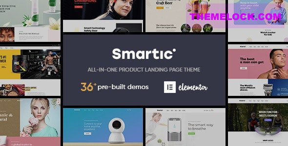 Smartic v1.9.5 – Product Landing Page WooCommerce Theme