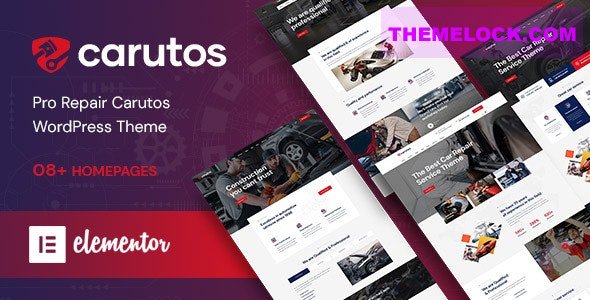 Carutos v1.0.7 - Car Repair Services & Auto Parts WooCommerce WordPress Theme
