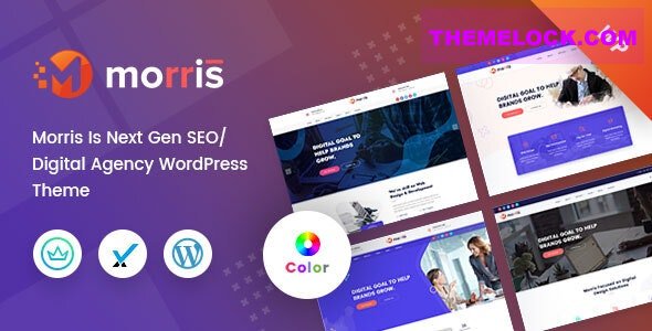 Morris v1.0.3 - WordPress Theme for Digital Agency