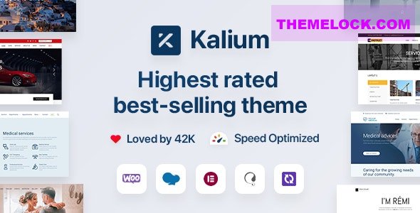 Kalium v3.7 - Creative Theme for Professionals