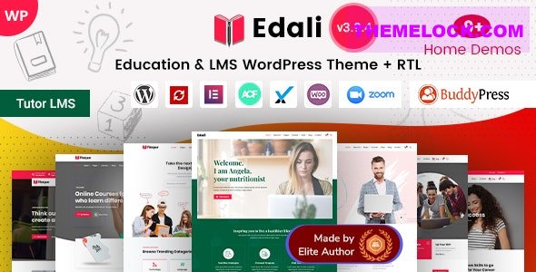 Edali v4.3 - Education LMS & Online Courses WordPress Theme