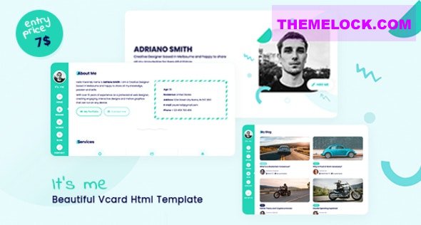 It's me v1.0 - Premium Resume Html Template