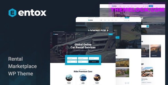 Entox v1.0.0 - Rental Marketplace WordPress Theme