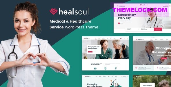Healsoul v1.7.4 - Medical Care, Home Healthcare Service WP Theme