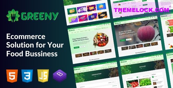 Greeny v1.0 - eCommerce HTML Template