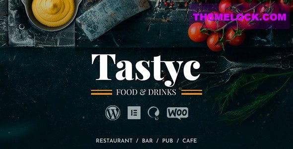 Tastyc v1.4.1 - Restaurant WordPress Theme