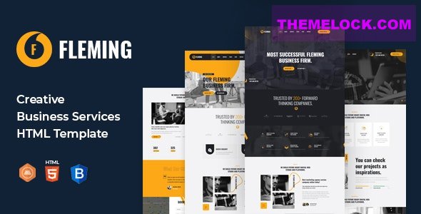 Fleming v1.0 - Creative Business Services HTML Template